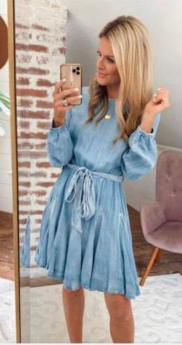 She & Sky Boutique Denim Dress