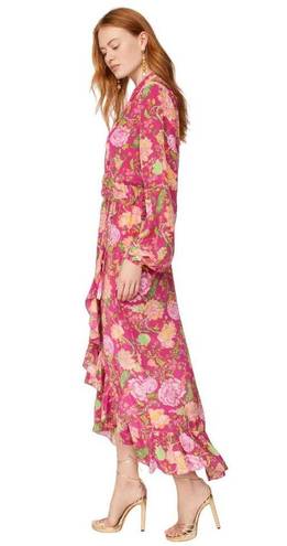 Rococo  Sand Chloe Wrap Maxi Dress in Pink XLarge Womens Long Gown