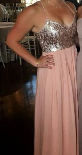 Donna Morgan Stunning  Sequin Bridesmaid/Prom/Formal Dress