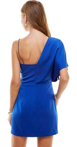 TCEC | NWOT | One Shoulder Asymmetrical Dress | L | Royal Blue | CD01234