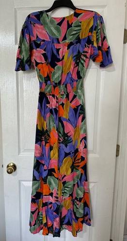 Abel the label  ATL Leonard dress - Summer Dress- size small- Summer colors-