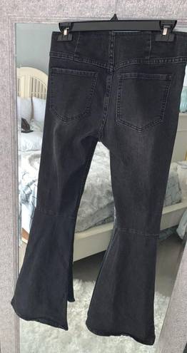 Black Flare Jeans