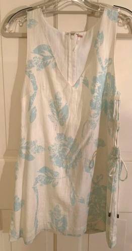 Free People Blue Printed Dress