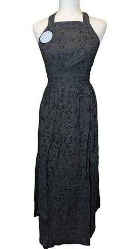 Hill House The Addie Dress Black Eyelet Size Small