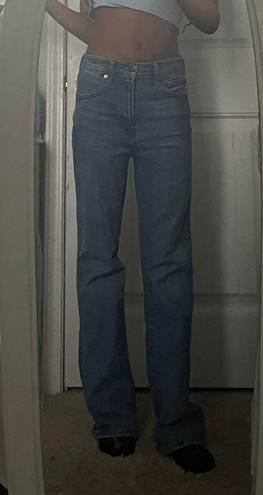 Gap denim high rise vintage flare jeans