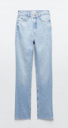 ZARA nwt high waisted slim flare jeans denim pants