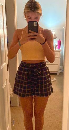 American Eagle Plaid Skort