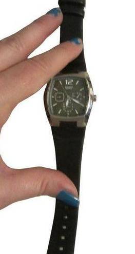 Casio  Edifice EF-306 Mens Wristwatch WR 100M 1343 10Bar Green Dial MUG26
