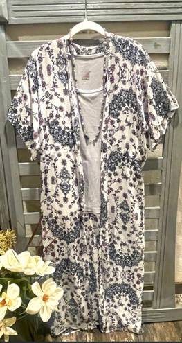 Charlotte Russe Women's Floral Print Kimono Size S/M