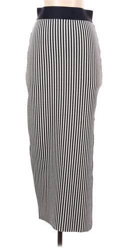 The Range striped midi pencil skirt small