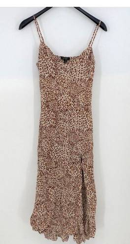 Jessica Simpson NWT  maxi leopard dress