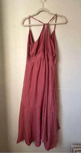 Petal and Pup  Mariana Rose Pink High Low Midi Dress XL