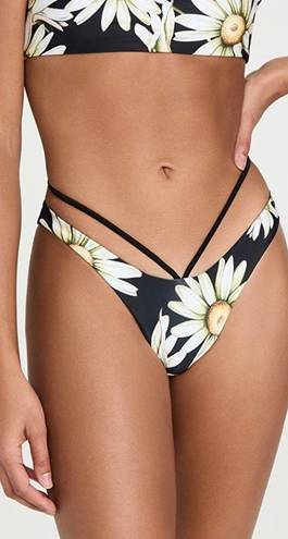 Agua Bendita 💕💕 Roma Moss Bikini Top + Egle Moss Bikini Bottoms ~ Floral M NWT