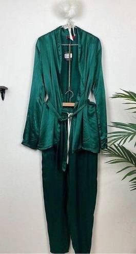 n:philanthropy  Celino Blazer & Pants Set Emerald Green