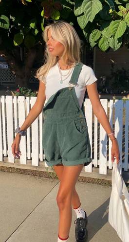 Princess Polly Green Overalls