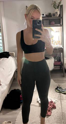 Lululemon Grey  Align Leggings Cropped