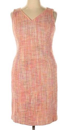 Talbots Pink Tweed Dress