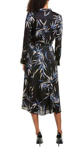 Equipment  Printed Long Sleeve Dress, Size 4, Retail $495