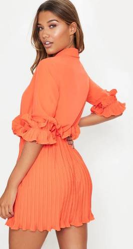 Pretty Little Thing Orange Dress