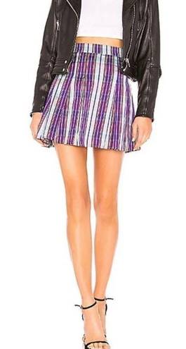 LPA Fia Skirt in Purple Plaid