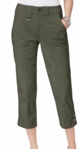 Cache  Capris Olive Green Cargo size 6