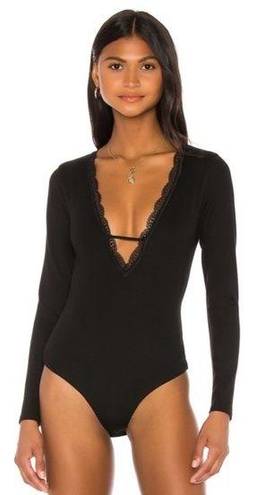 Majorelle x Revolve Jodie Bodysuit Long Sleeve in Black Size Small NWOT -  $90 - From Marissa