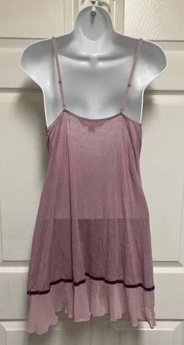 Victoria's Secret Dusty Lilac Chemise Baby Doll Night Gown