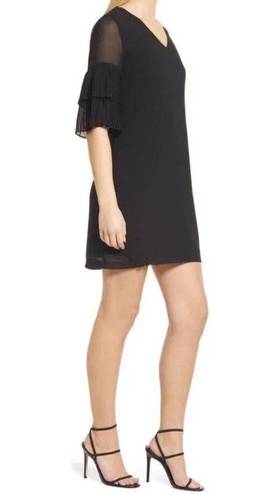 Sam Edelman  Pleat Sleeve Shift Dress Size 8