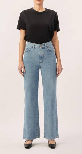 DL1961 Hepburn High Rise Wide Leg Jeans