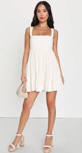 Lulus white Mini Dress White Dress