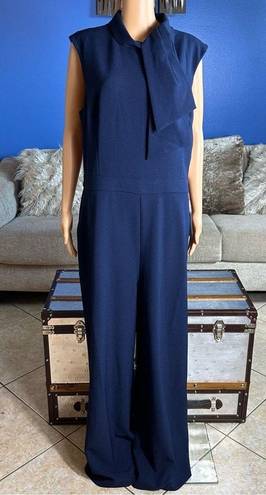 Harper  ROSE Scarf Neck Crepe Jumpsuit