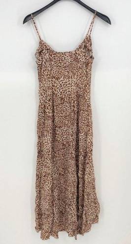 Jessica Simpson NWT  maxi leopard dress