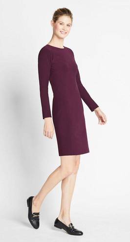 Mulberry Of Mercer  Morgan Long Sleeve Crew Neck A-Line Dress Size XS