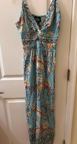 Angie Front Twist Maxi Dress