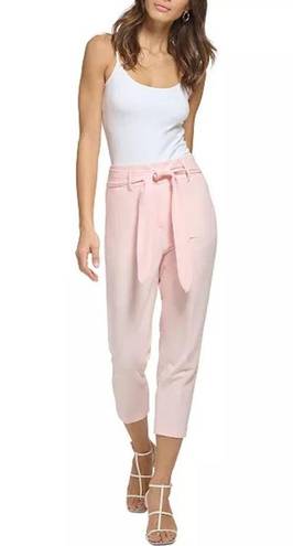 DKNY 
Petite Tie-Front High-Rise Cropped Pants size 4P NWT (b14)