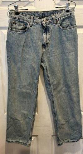 Polo  Jeans Co. Ralph Lauren Cropped Saturday Jeans Women's Size 8 Blue Jeans