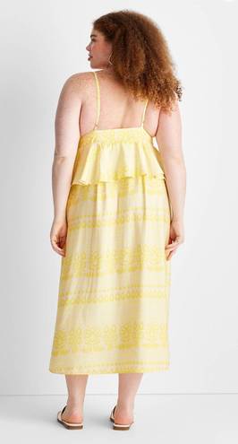 Target Yellow Maxi Dress