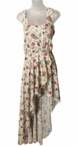 Love Culture Boutique Love Asymmetrical Floral High Low Dress M