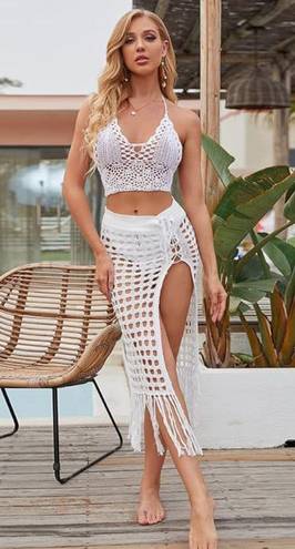 Zaful Crochet Cover Up