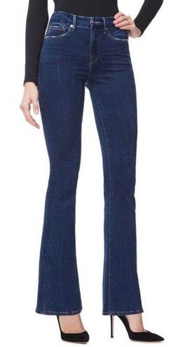 Good American high waisted flared jeans. 2