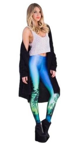 Blackmilk  | Aurora Skye leggings XS