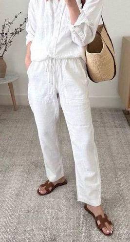 J.Crew NWT,  Seaside Pant in Linen Blend, Sz M