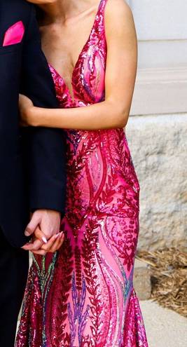 Jovani Pink Prom Dress