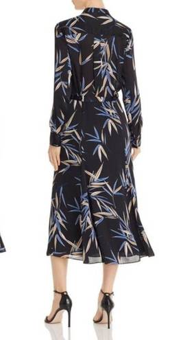 Equipment  Printed Long Sleeve Dress, Size 4, Retail $495