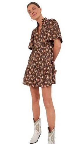 Tuckernuck  Crawford Dress Floral Rosewood Chintz Oversize Flutter Sleeve NWT 3XL