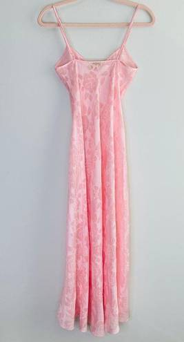 Victoria's Secret Vintage Gold Label Victoria’s Secret Pink Nightgown high thigh slit