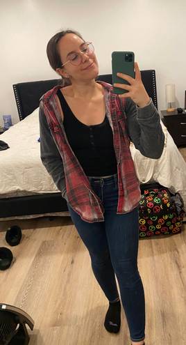 LA Hearts Flannel Jacket