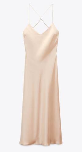 ZARA NEW‼️  Satin Slip Dress Size XS