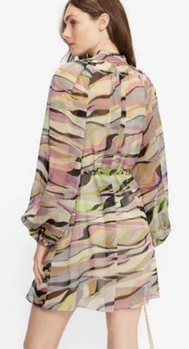 Ted Baker NWT  Zeenaa Printed Blouson Sleeve Mini Dress