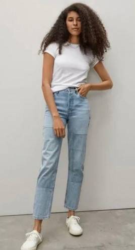 Everlane 90’s Cheeky Panel High Rise Crop Jeans